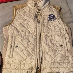 Ralph Lauren Polo Womens Quilted Crest Logo Vest